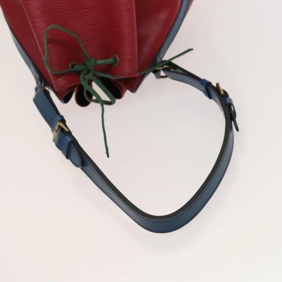 LOUIS VUITTON Epi Toriko Color Noe Bag Red Blue Green M44084 LV Auth 119123 - Picture 8 of 16
